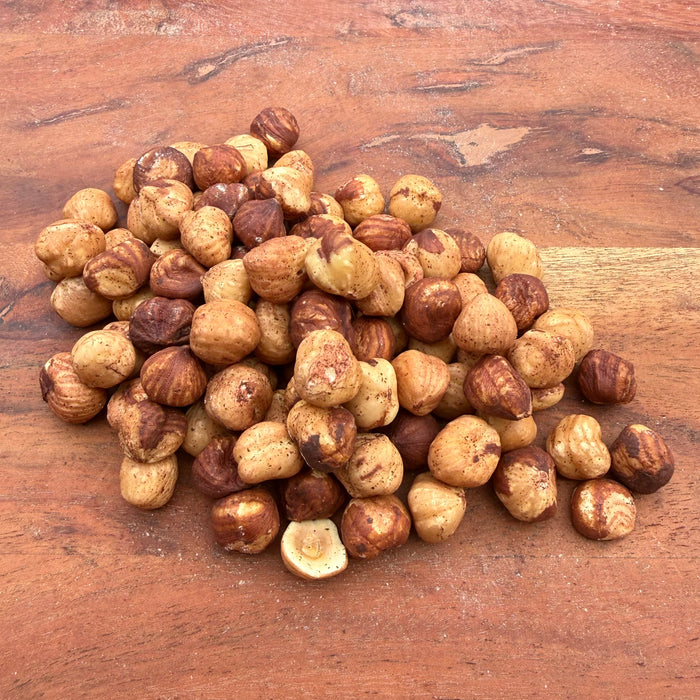 Dry Roasted Unsalted Hazelnuts 100g
